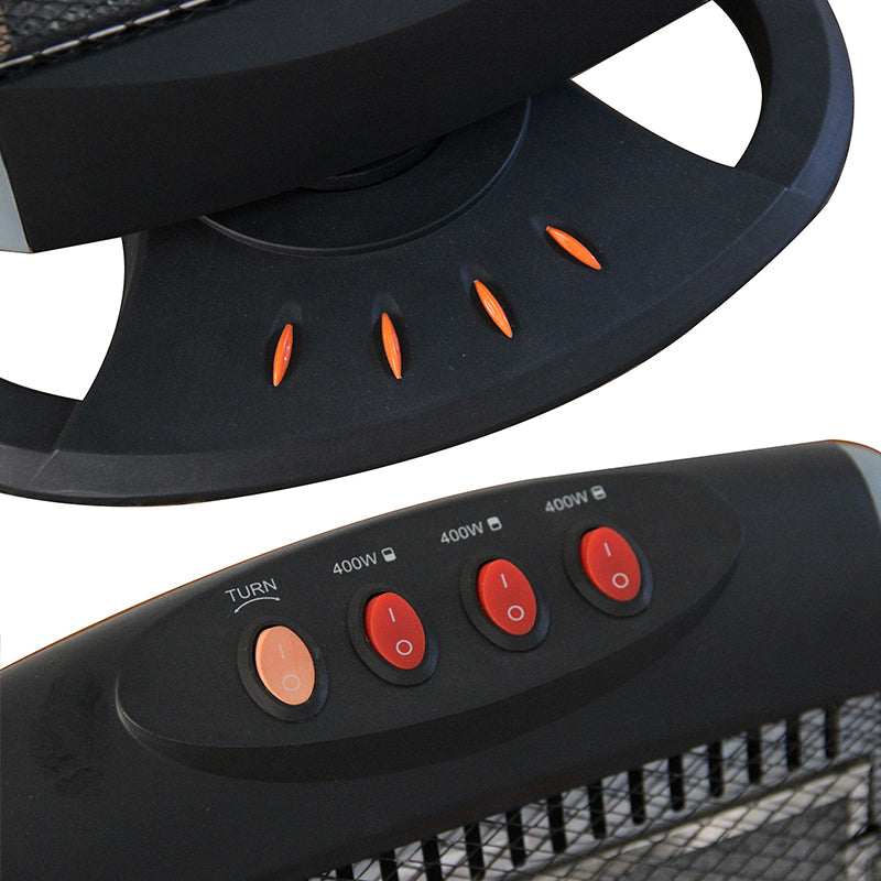 Halogen Heater 3 Bar Delight Housewares Luxe By Sarah