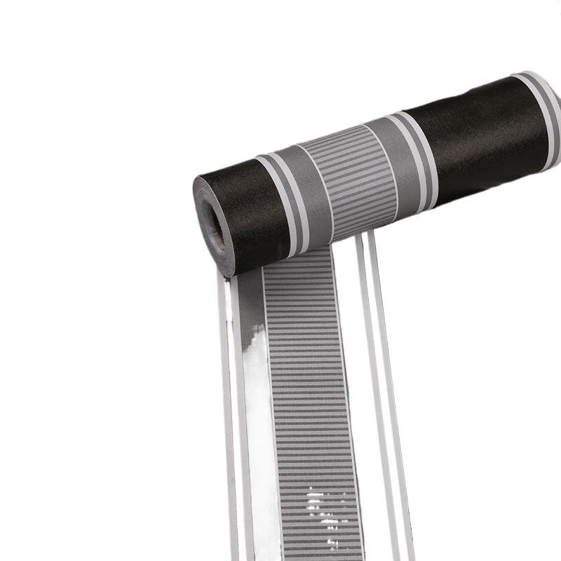 Self-adhesive wood grain striped wallpaper