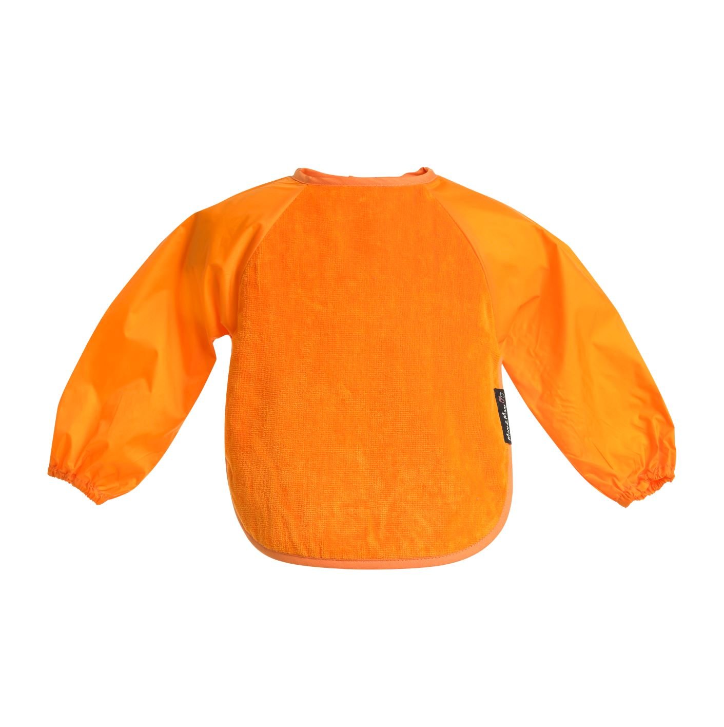 2 PACK - Mum 2 Mum Long Sleeved Wonder Bibs LARGE 18m - 3 years - Orange & Navy Baby&More
