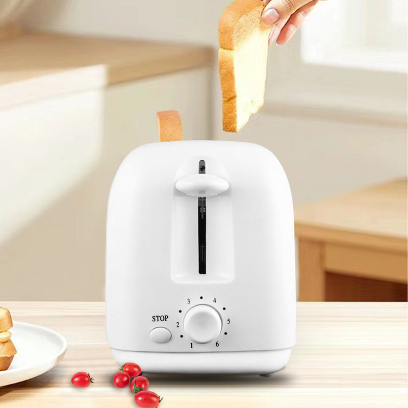 Slice Toaster White Plastic 2 Toasts Luxe By Sarah