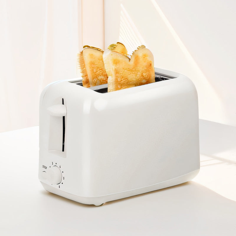 Slice Toaster White Plastic 2 Toasts Luxe By Sarah