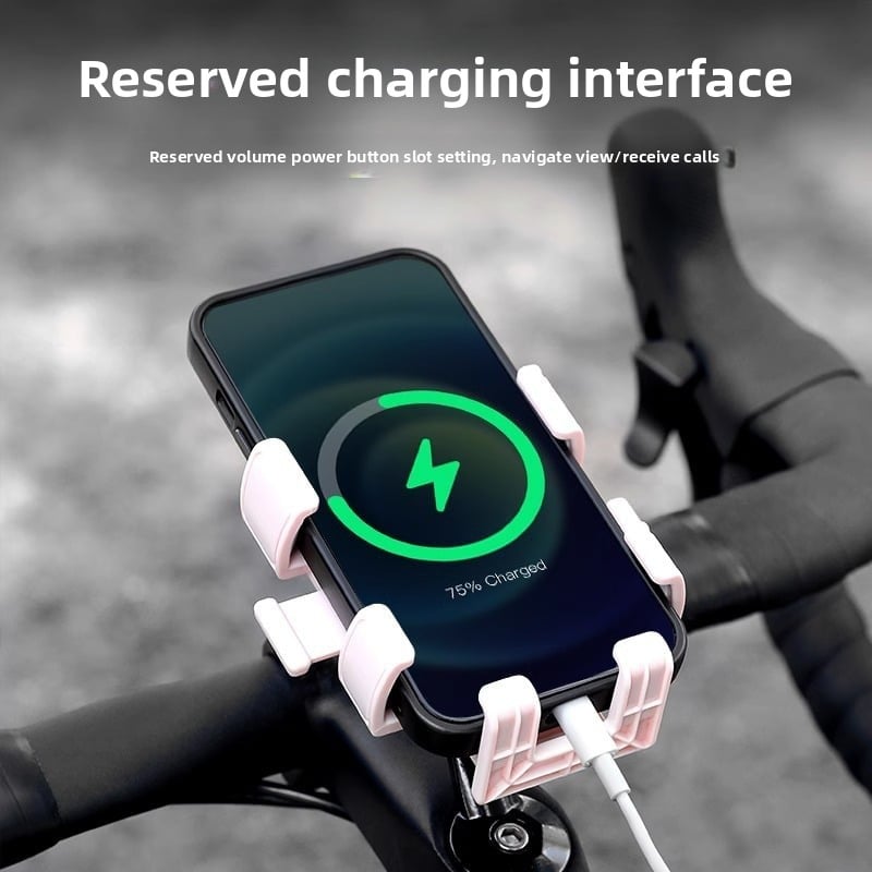 Bicycle mobile phone bracket bike riding anti-shake fixed navigation