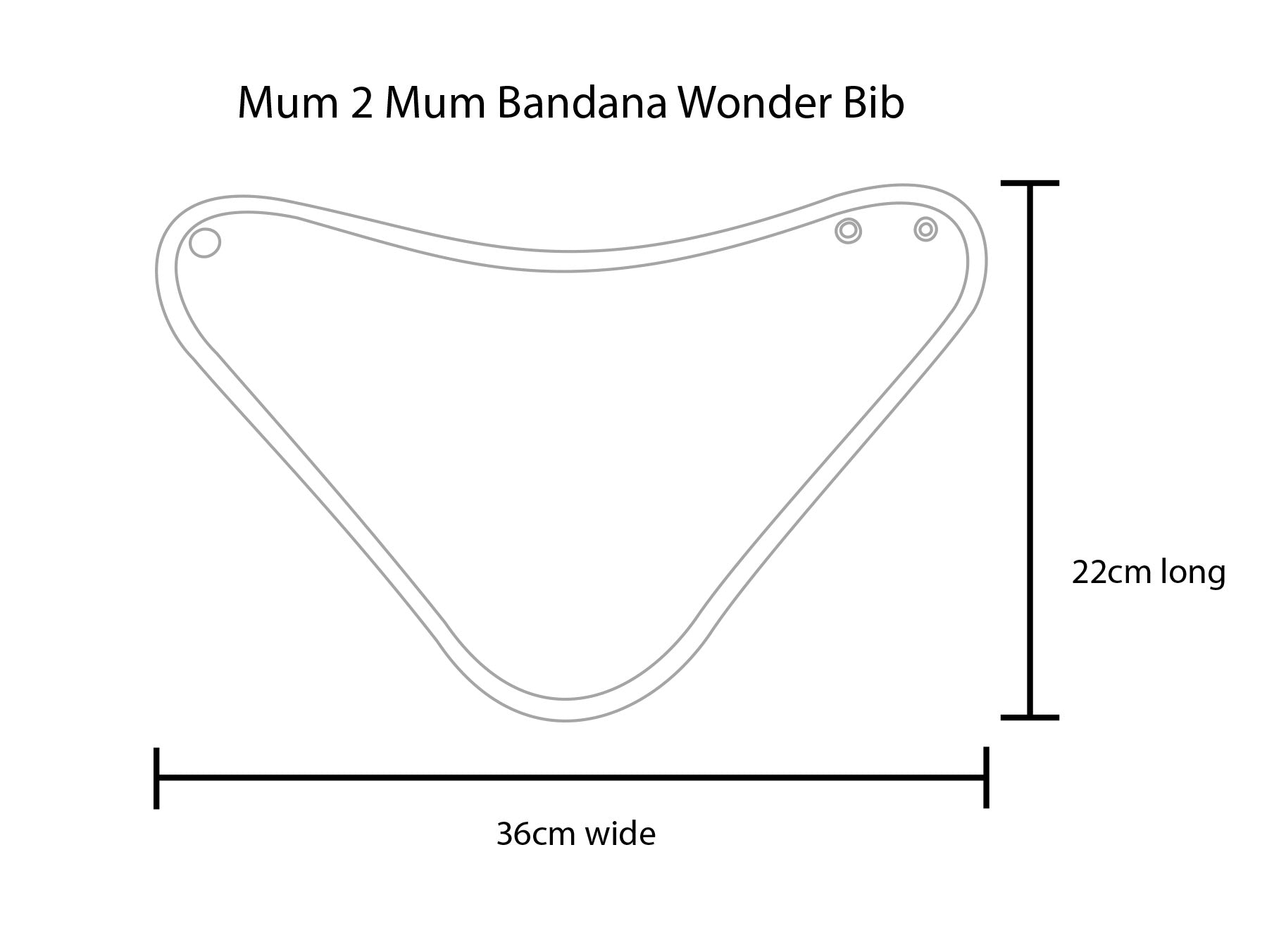 3 PACK - Mum 2 Mum Bandana Style Wonder Bibs - Red / Lime / Teal Baby&More