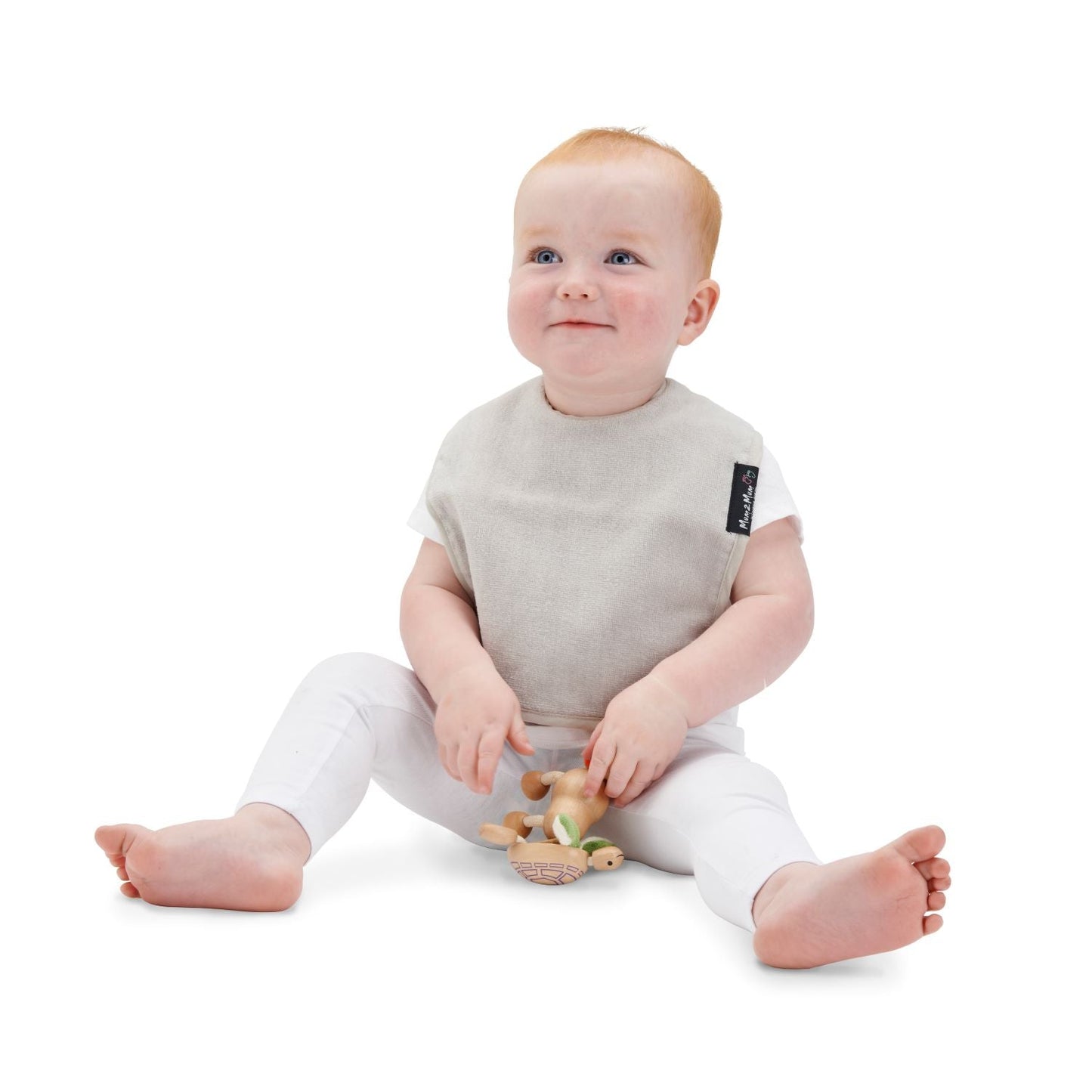 3 PACK - Mum 2 Mum Standard Wonder Bibs - Lemon / Mint / Stone Baby&More