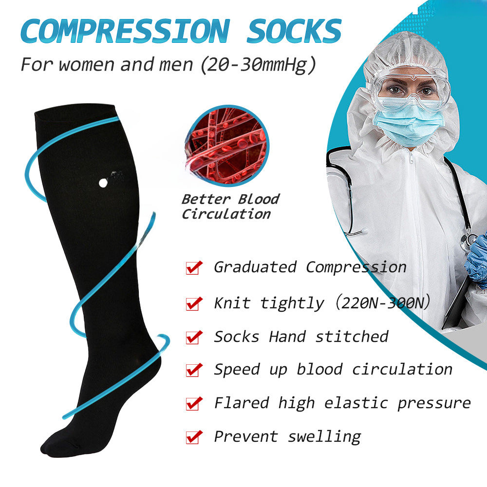 Compression stockings, sports and fitness compression socks