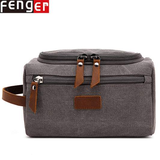 New European And American Functional Travel Wash Bag Handbag Men And Women Travel Travel Storage Bag Cosmetic Bag Hand Collar Bag