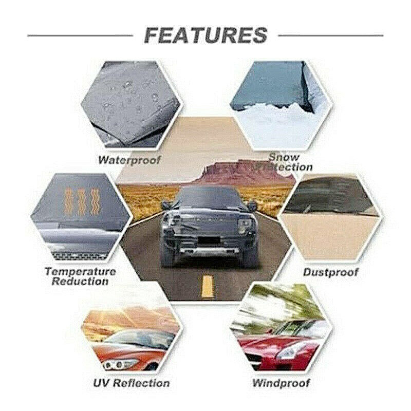 Car Windscreen Frost Cover Ice Snow Shield Front Window Protector Sunshade Luxe By Sarah