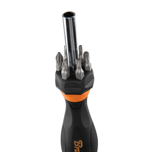 Screwdriver with Multi-Bit Set