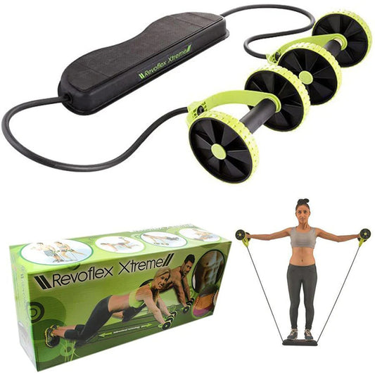 Revoflex Xtreme Exerciser Wheel Total Body Gym Abdominal Resistance Luxe By Sarah