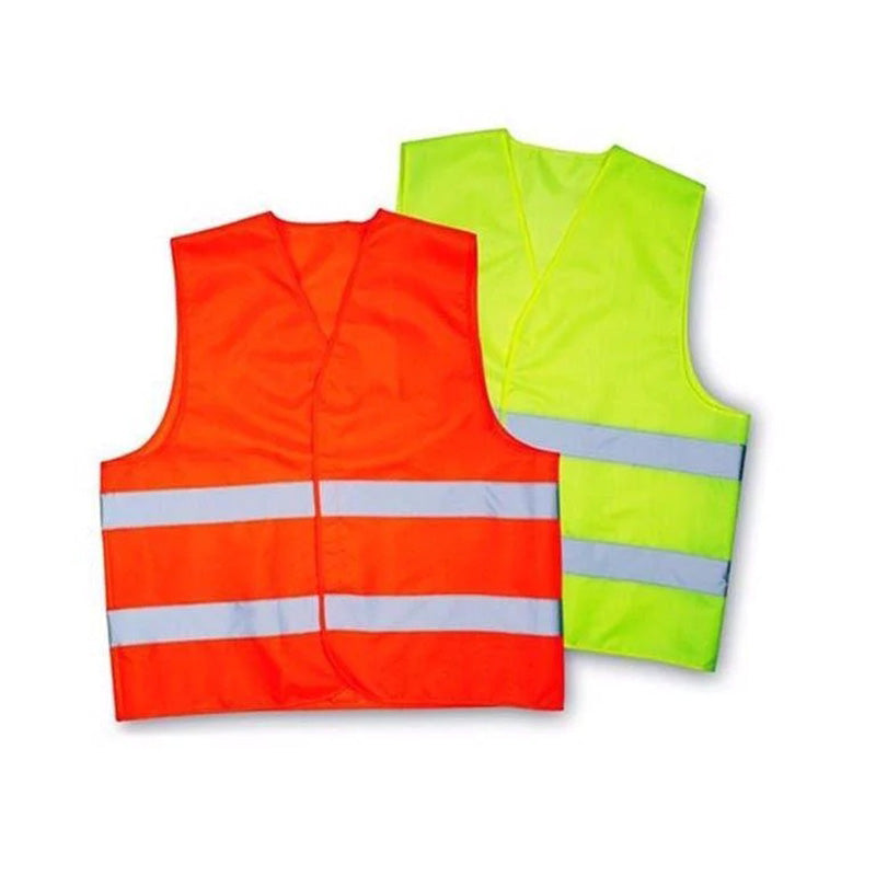 Safety Jacket ReflectiveOne Size High Visibility Reflective Security Vest for Men and Women - Random Colours - Luxe By Sarah