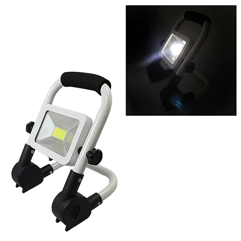 Portable 100W High Brightness Rechargeable Search Light Spotlights with Rotation Stand Multi-Purpose - Luxe By Sarah