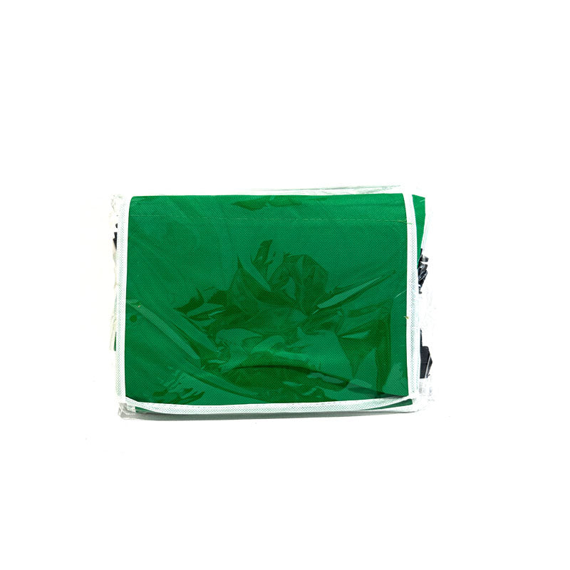 Supermarket Shopping Bag Trolley Foldable Reusable Grocery Grab Clips Bag 2Pcs