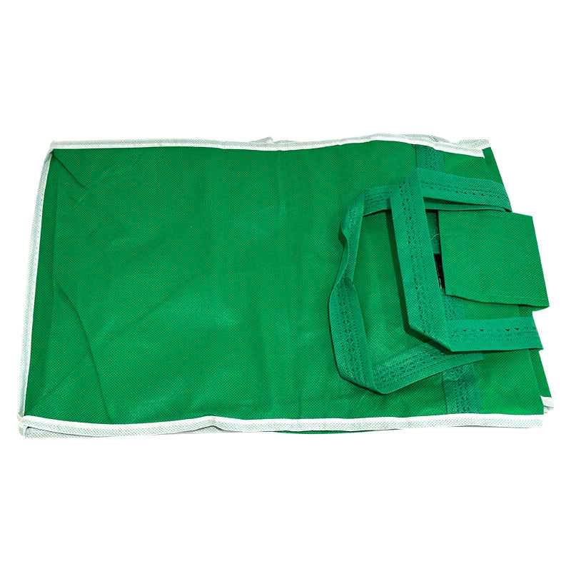 Supermarket Shopping Bag Trolley Foldable Reusable Grocery Grab Clips Bag 2Pcs