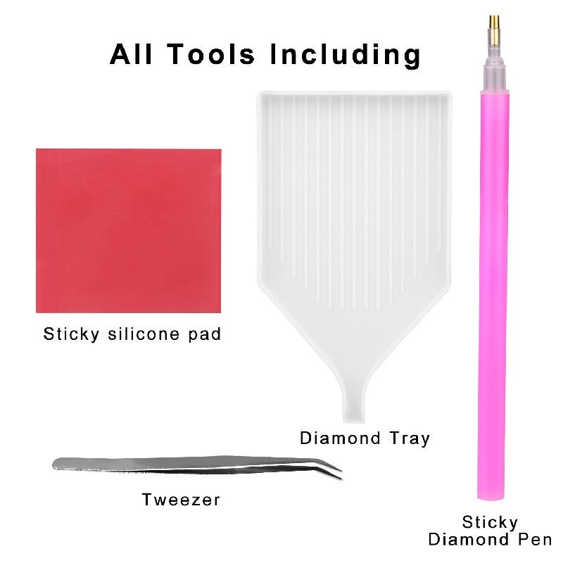 Diamond Painting Photo Custom Private Personal Custom Wedding Parents Gift - Spring Forest - Luxe By Sarah