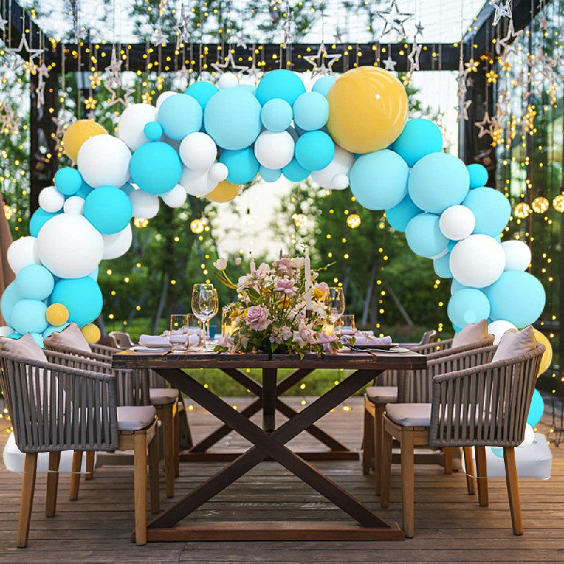 Balloon Arch Stand Kit with Base, Adjustable Balloon Arch Holder Garland Frame Balloon Clips - Luxe By Sarah