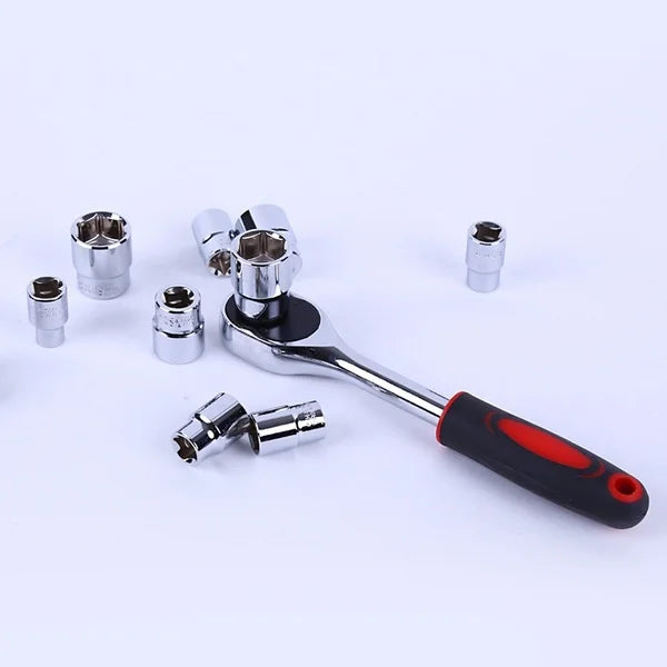 New Upgrade Wrench Socket Set Hardware Car Boat Motorcycle Bicycle Repairing Tool