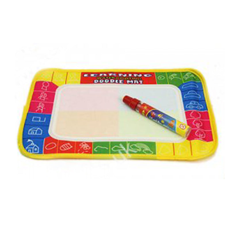 Water Doodle Mat with Pen, 29x19cm for Travel, Water Markers and Coloring Pad Set - Luxe By Sarah