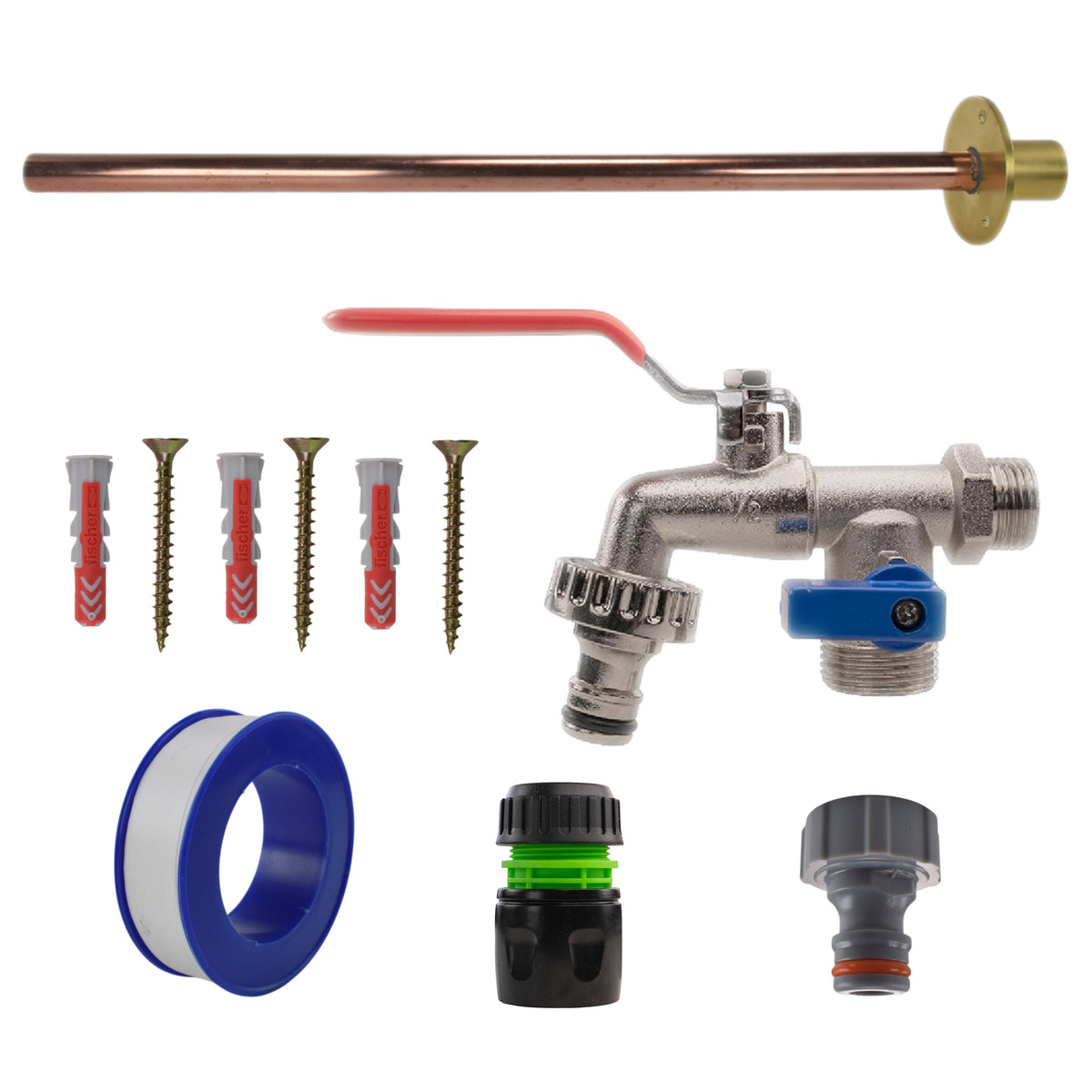 Double Lever Tap BASIC Connection Kit