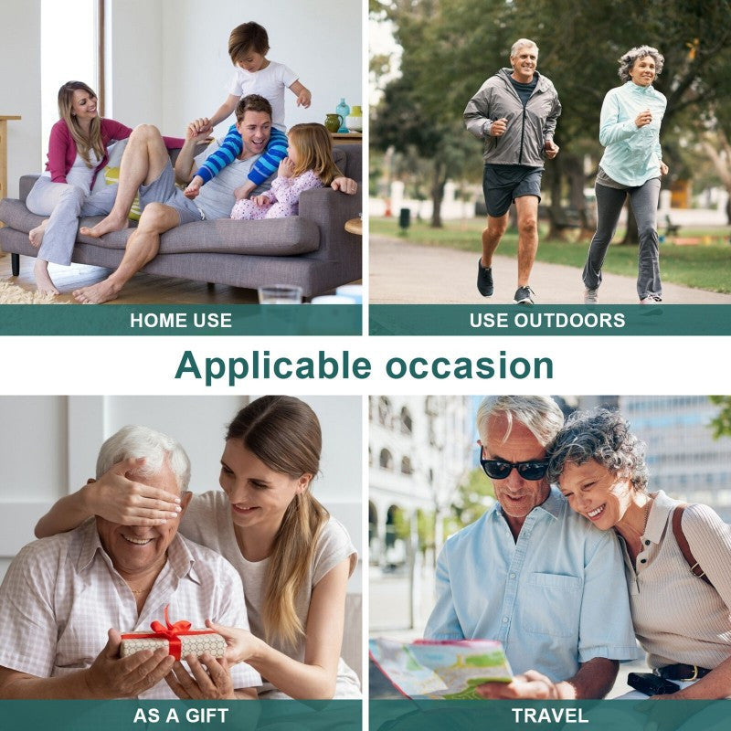 Home Arm Blood Pressure Monitor With Large Arm Cuff, Voice Announcement, Three-color Backlight And Large Display - Luxe By Sarah