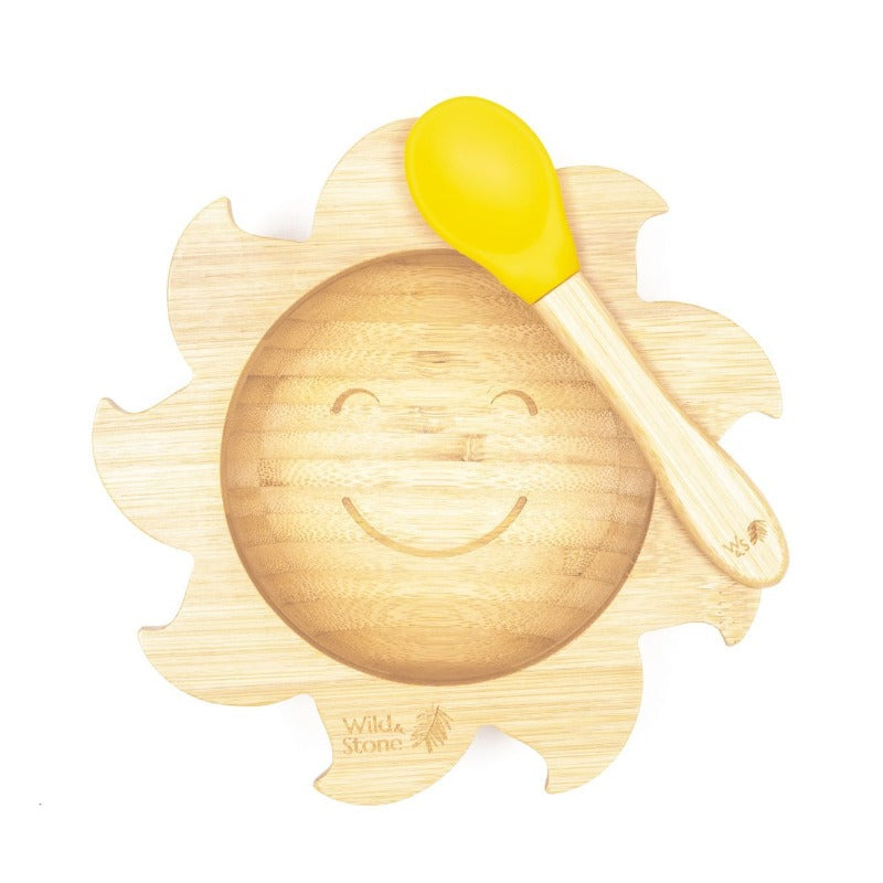 Baby Bamboo Weaning Bowl Set - You Are My Sunshine Wild And Stone