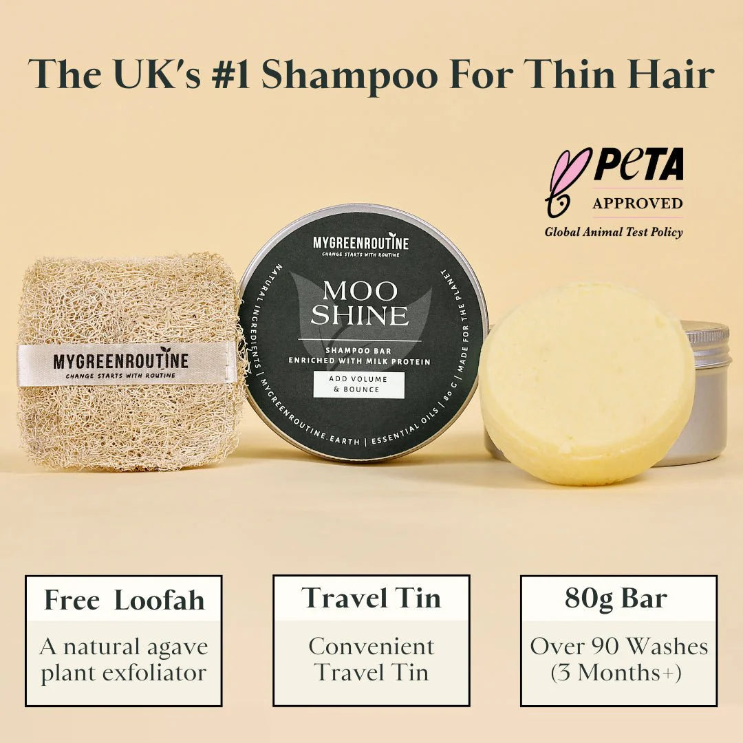 Milk Protein Shampoo Bar For Thin Hair My Green Routine