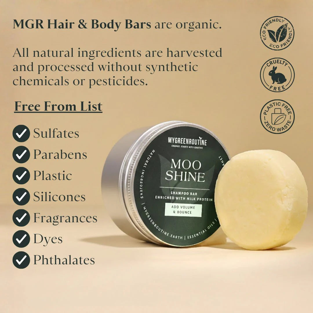 Milk Protein Shampoo Bar For Thin Hair My Green Routine