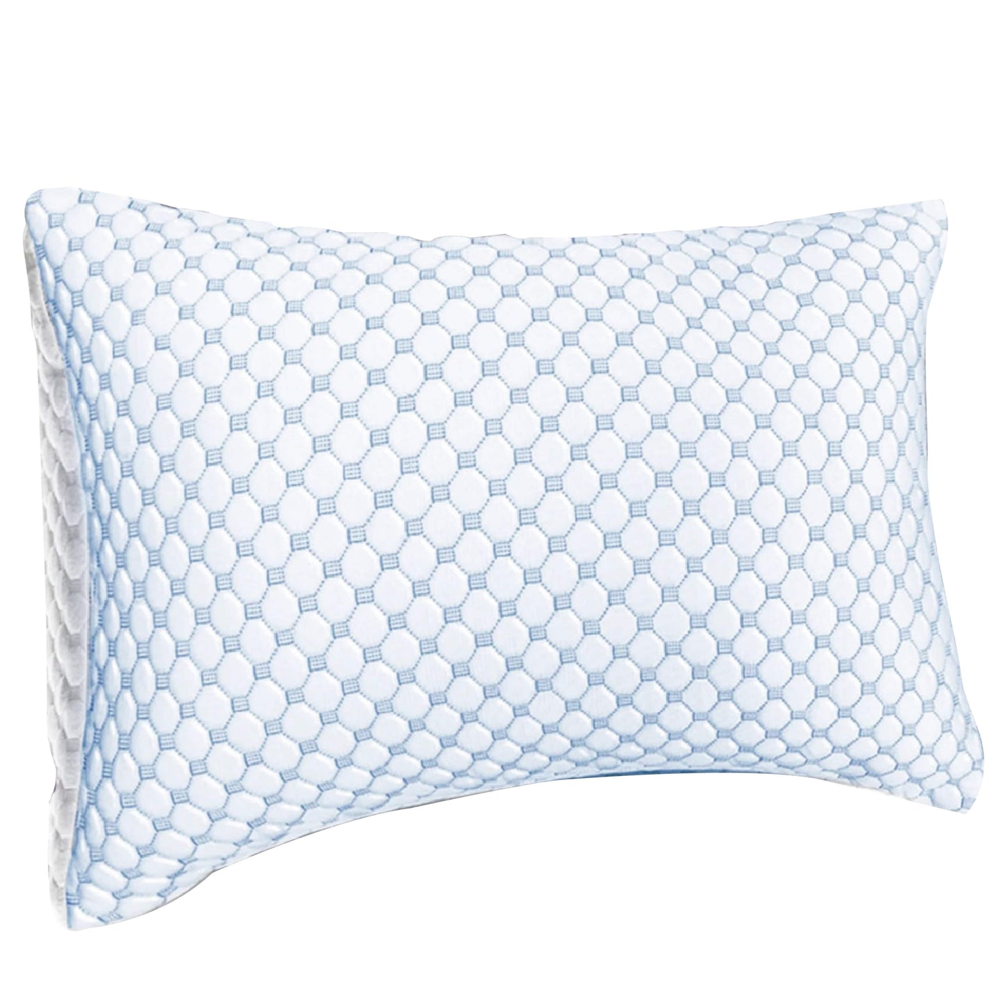 OLIVIA ROCCO Ice Cool Hypoallergenic Cooling Memory Foam Pillow for Cold Night Comfort