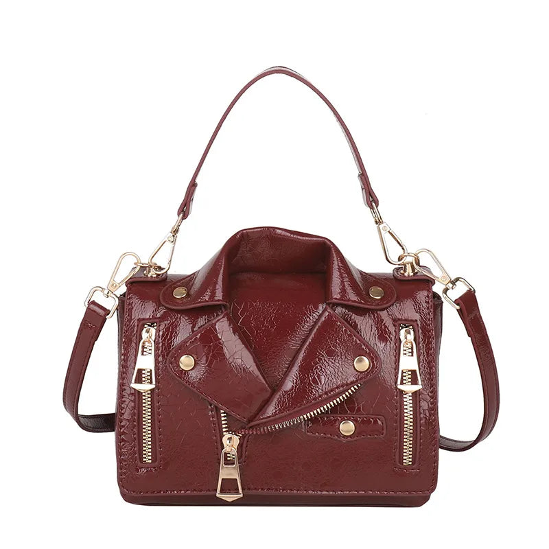 Fashionable Rivet Personality Ladies Shoulder Bag Square PU Leather Crossbody Bag Versatile Women's Handbag Stylish Accessory WholesaleHQ