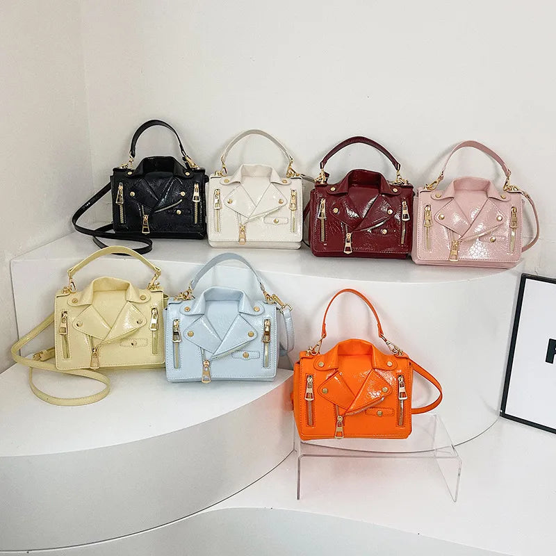 Fashionable Rivet Personality Ladies Shoulder Bag Square PU Leather Crossbody Bag Versatile Women's Handbag Stylish Accessory WholesaleHQ