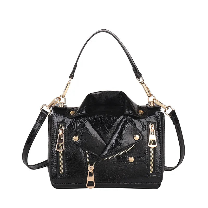 Fashionable Rivet Personality Ladies Shoulder Bag Square PU Leather Crossbody Bag Versatile Women's Handbag Stylish Accessory WholesaleHQ