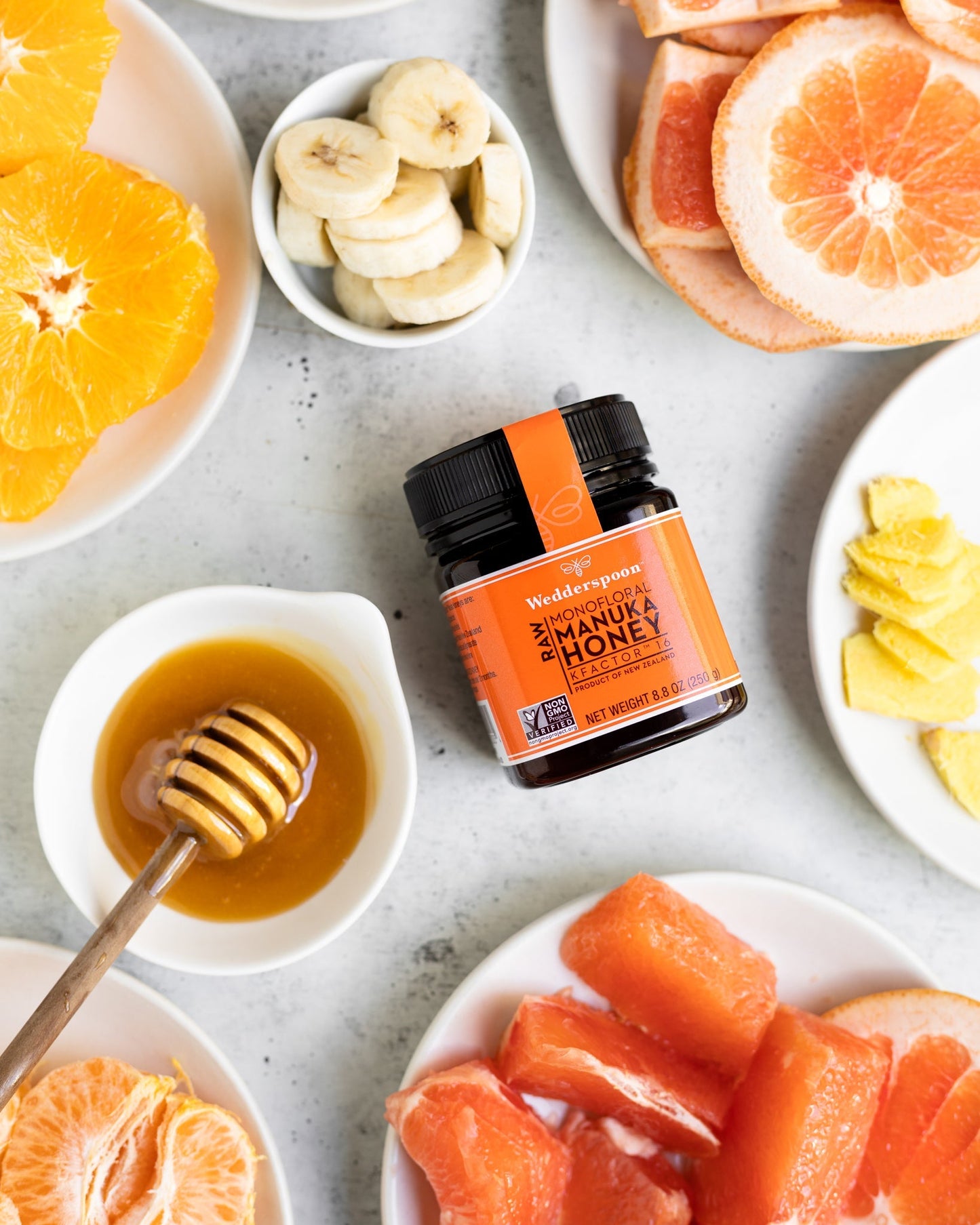 Wedderspoon RAW Manuka Honey KFactor 16+ 250g Natural Health World UK